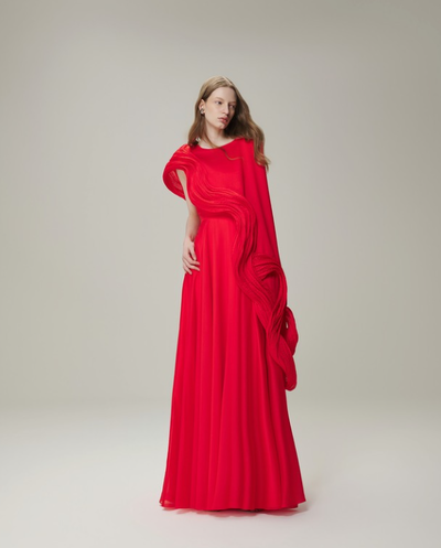 Foto Vestido Fluído Capa Removível - M.Rodarte