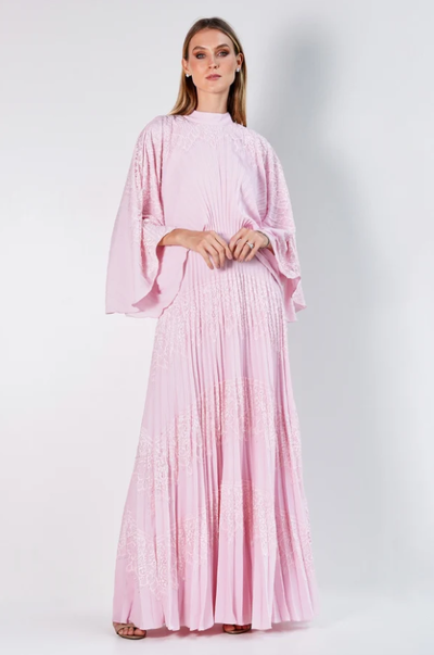 Foto Vestido Plissado Renda - Unity Seven