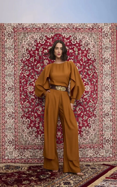 Foto Conjunto Blusa E Calça Pantalona - Skazi