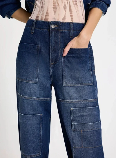 FotoCalça Felicia Jeans Feminina - Le Lis