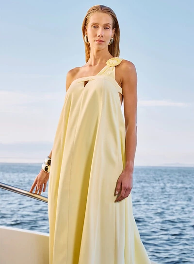 FotoVestido Maxi Midi Fivela - Skazi