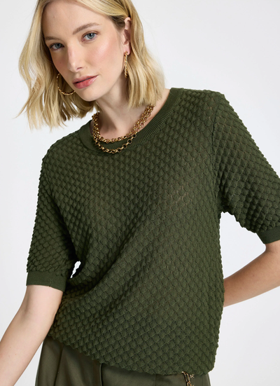 FotoBlusa Mila II Tricot Feminina - Le Lis