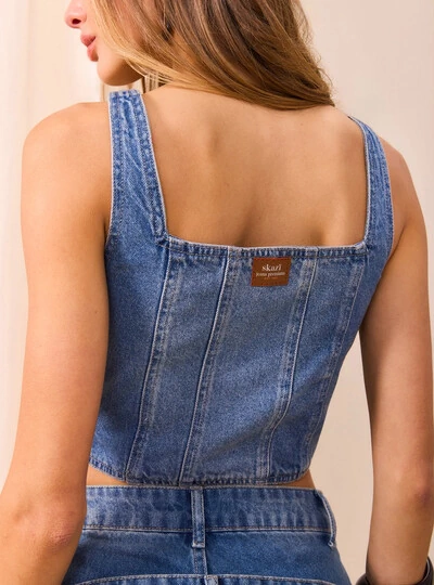 FotoTop Jeans Corset - Skazi