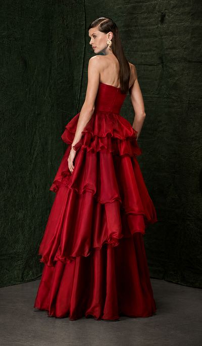 FotoVestido Drapeado Camadas - Fátima Scofield