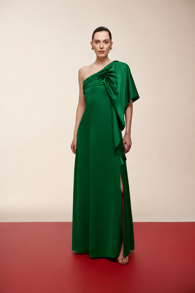 Foto Vestido Um Ombro - Maracujá