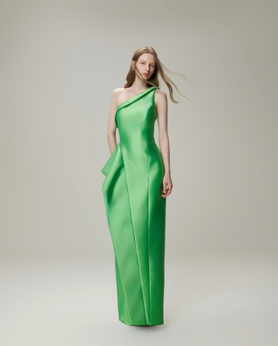 Foto Vestido Babado Lateral - M.Rodarte