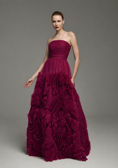 Foto Vestido Tule Camadas - M.Rodarte