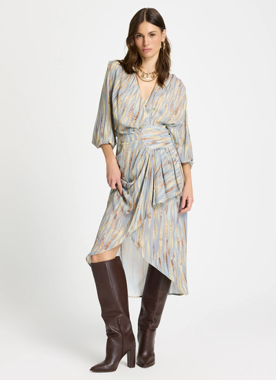 Foto Vestido Rubi Midi Feminino - Le Lis