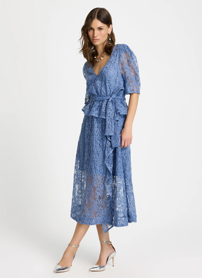 Foto Vestido Tina Midi Feminino - Le Lis
