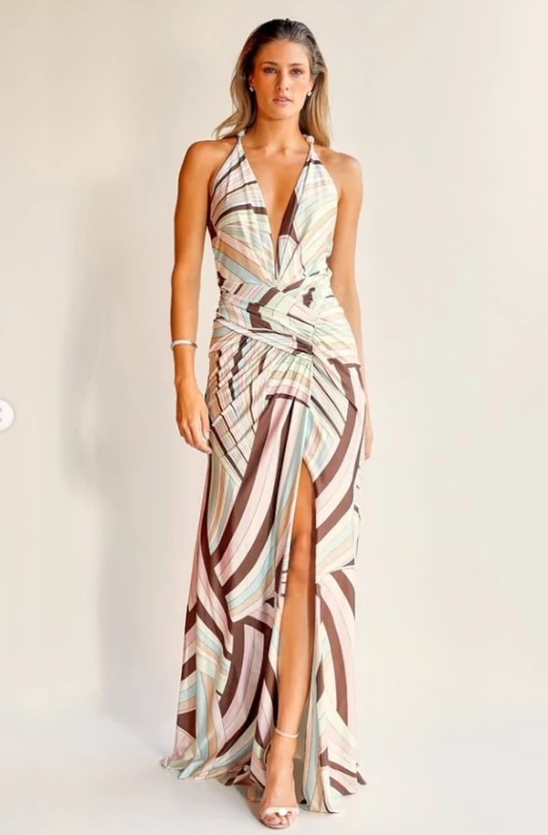 Vestido Recortes Bolas - Unity Seven