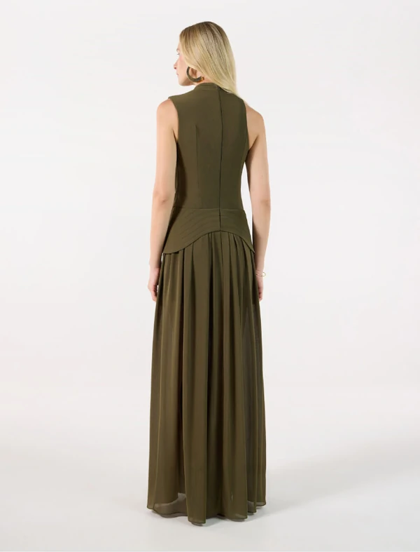 Vestido Pala Trabalhada - Tufi Duek