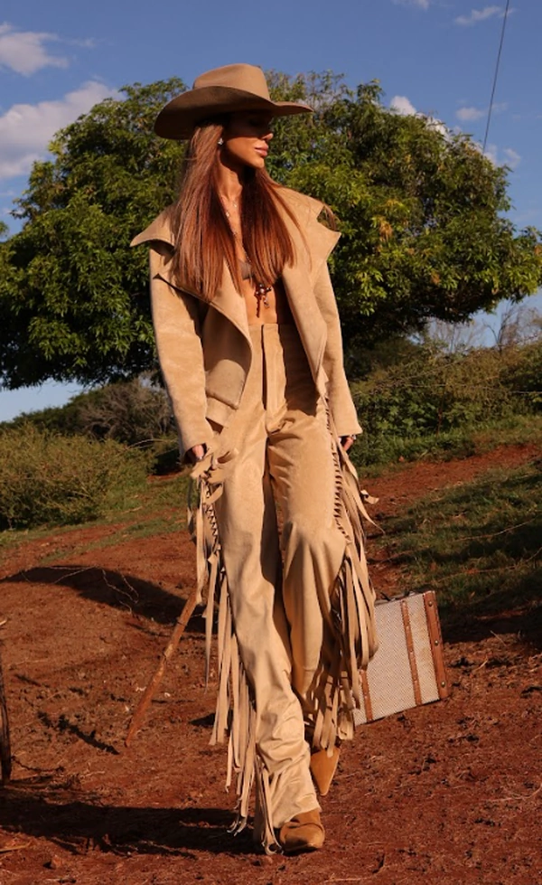 Calça Franjas - Fernanda Nabhan + Giovanna Usso