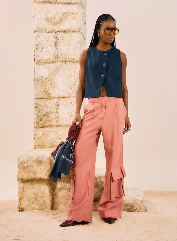 Calça Cargo - Open
