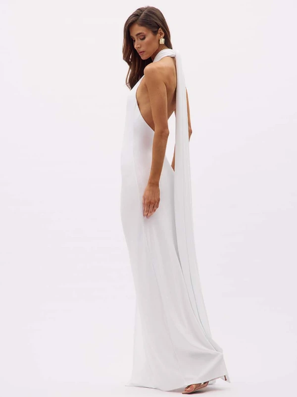 Vestido Franzido Amarração - Oasis