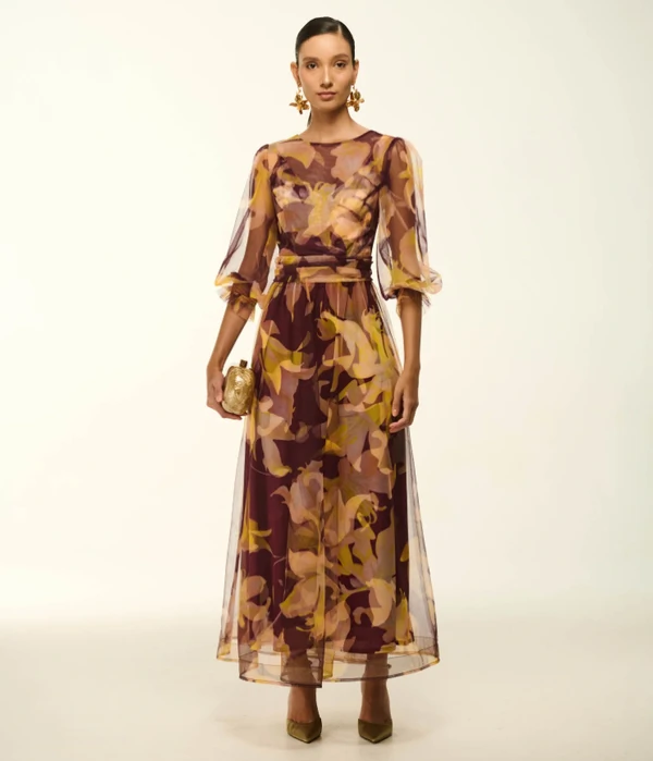 Vestido Midi Tule - Artesacra