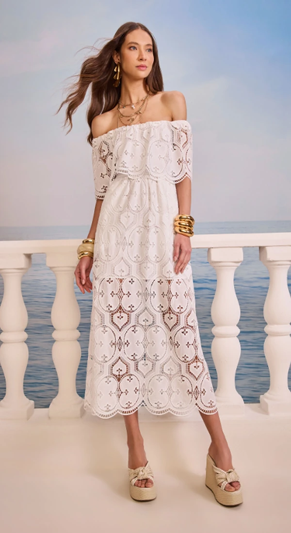 Vestido Ombro a Ombro Laise - Skazi