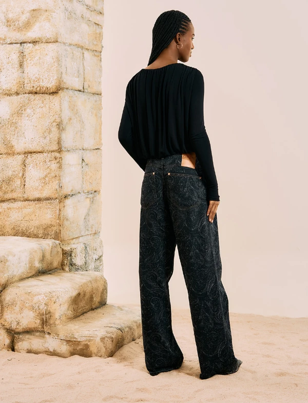 Blusa Manga Longa Balonê - Open