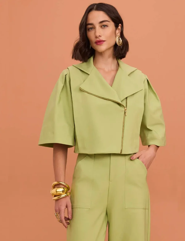 Jaqueta Manga Curta - Skazi