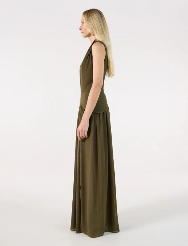 Vestido Pala Trabalhada - Tufi Duek