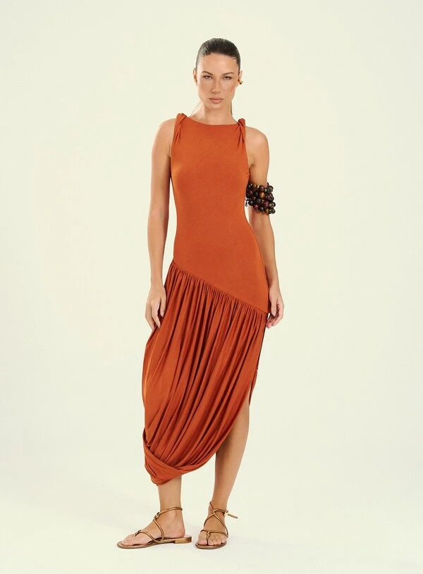 Vestido Midi Balonê - Open