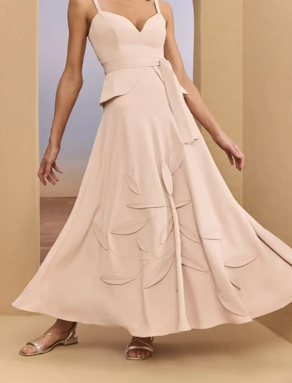 Vestido Barra Folhas - Skazi