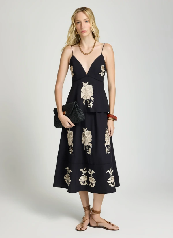 Vestido Emma Bordado - LeLis