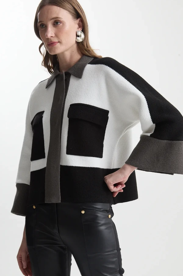Casaco Tricot Cargo - Pusco