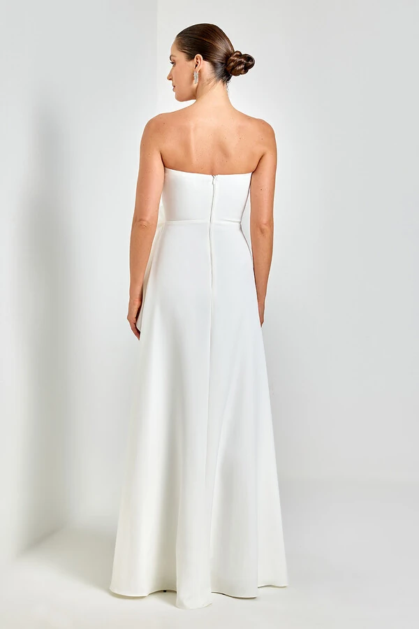 Vestido Longo Pétala - Ave Rara