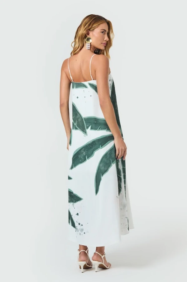 Vestido Alça Estampado - Sly Wear