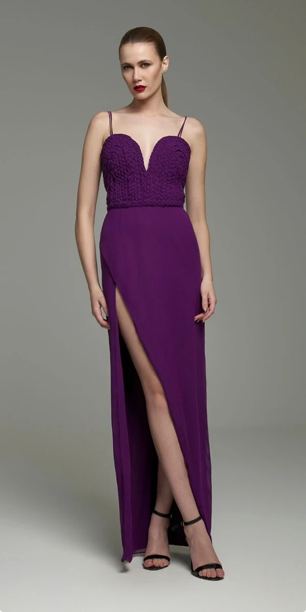 Vestido Busto Trançado - M.Rodarte