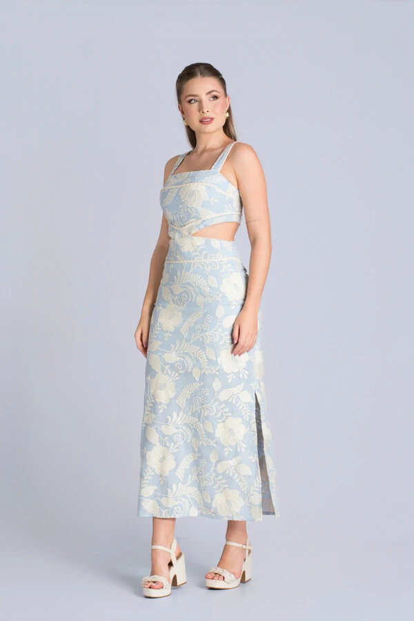 Vestido Frente Única Argola - Fernanda Nabhan