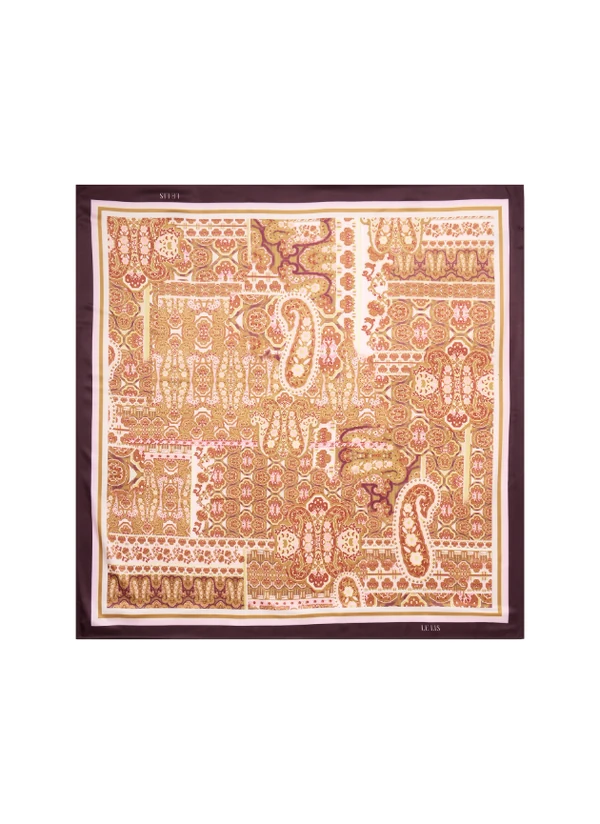 Lenço Paisley Acetinado - Lelis