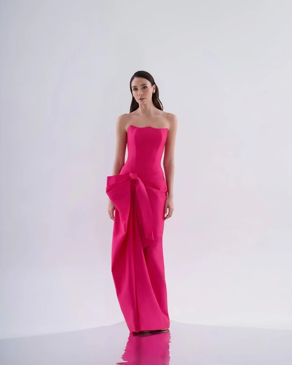 Vestido Corselet Laço - Maracujá