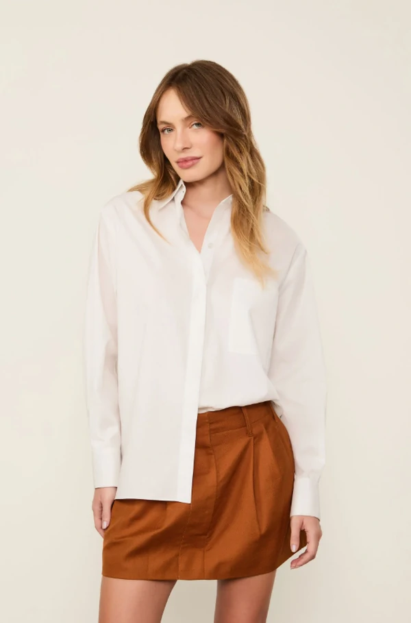 Camisa Tricoline - Animale