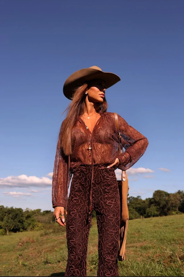 Calça Flare - Fernanda Nabhan + Giovanna Usso