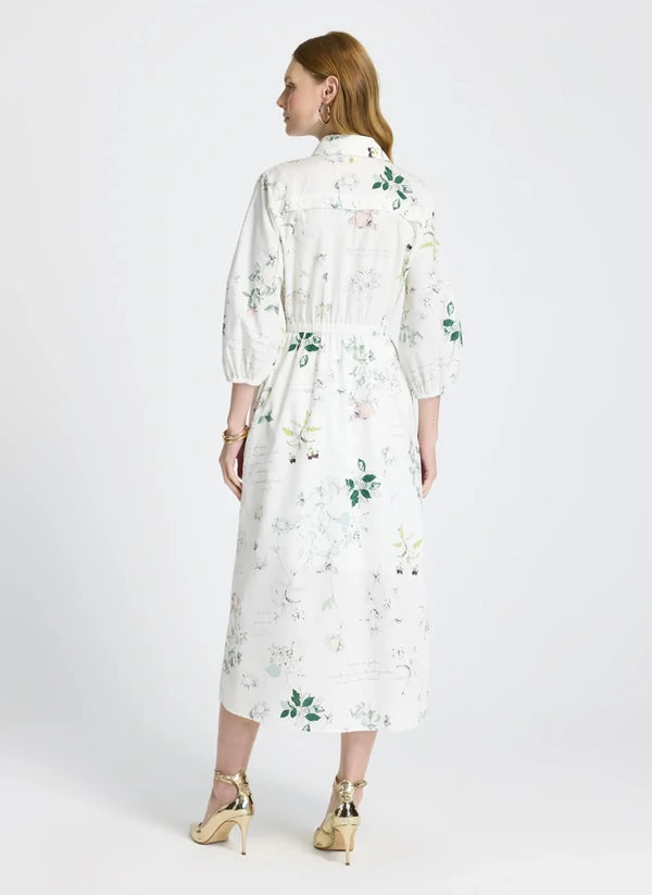 Chemise Priscila Midi Feminino - Le Lis