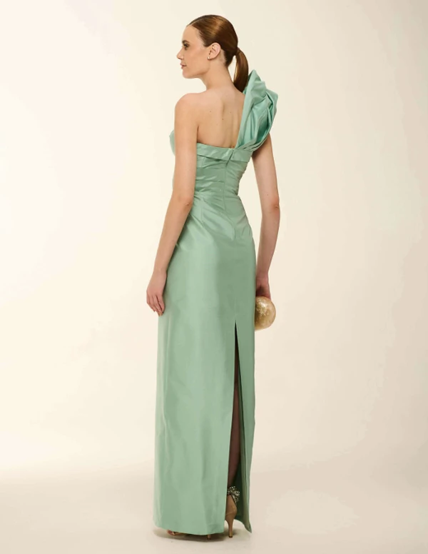 Vestido Um Ombro Dobradura - Arte sacra