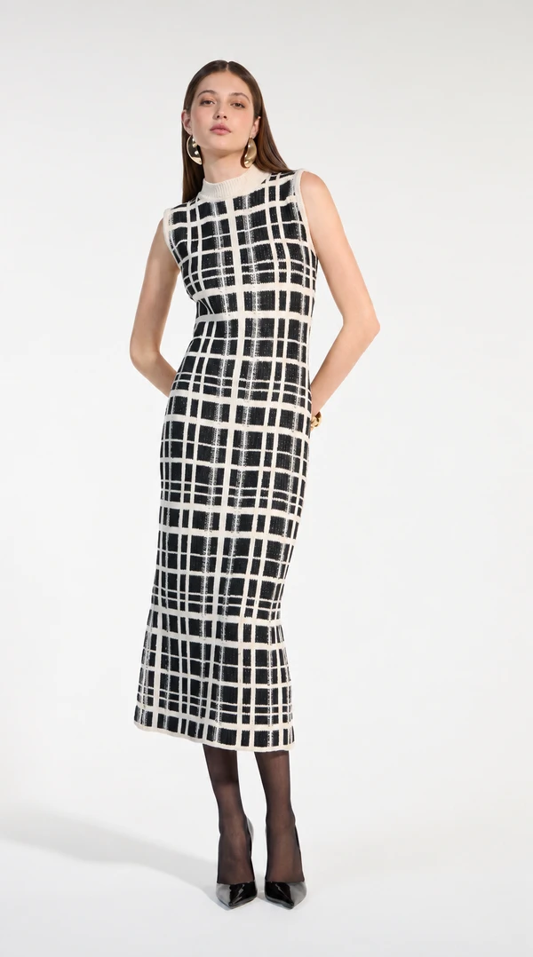 Vestido Gola Alta - Skazi