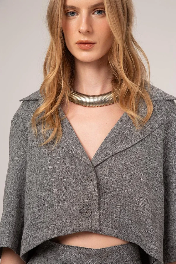 Camisa Cropped - Sly Wear