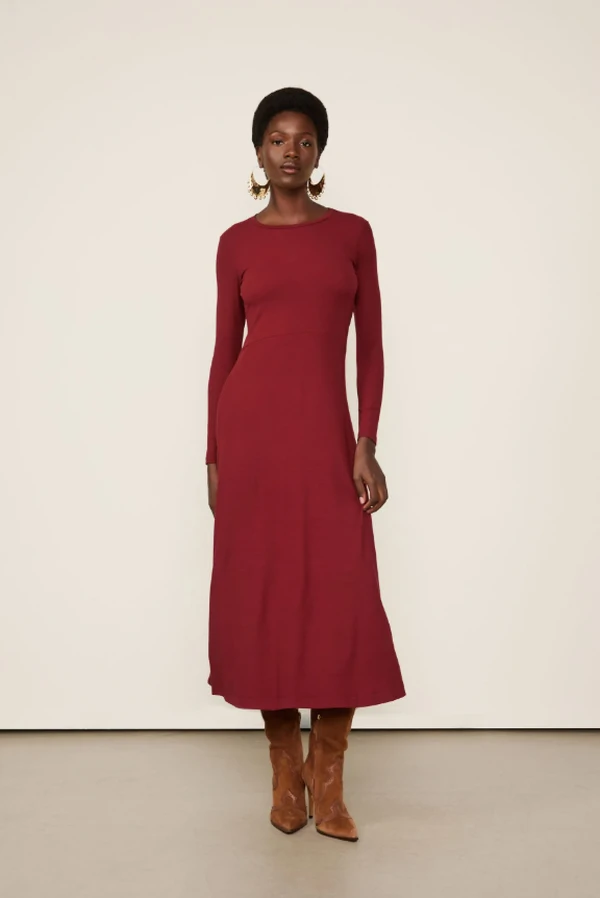 Vestido Decote Canoa - Animale