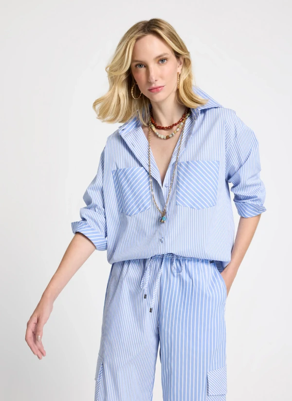 Camisa Oversized Claudia - Le Lis
