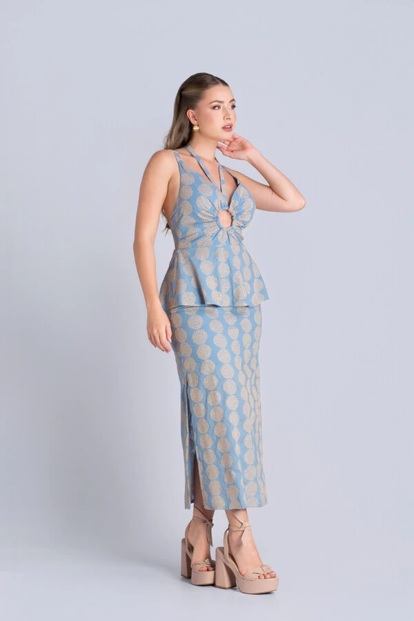 Vestido Frente Única Argola - Fernanda Nabhan