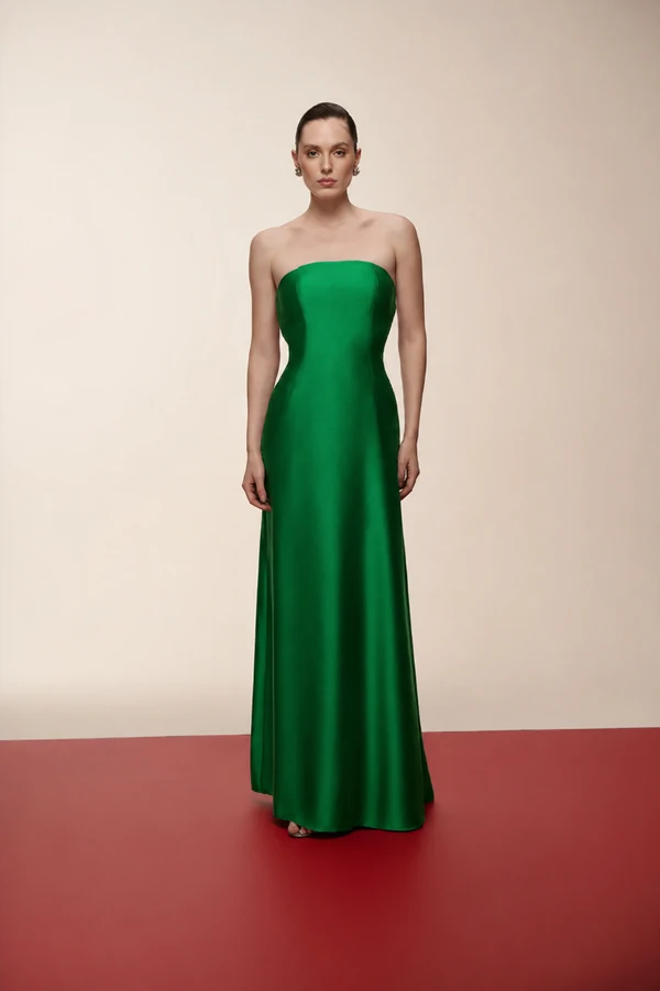 Vestido Decote Bobo Costas - Maracujá