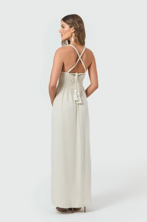 Vestido Detalhes Crochê - Sly Wear