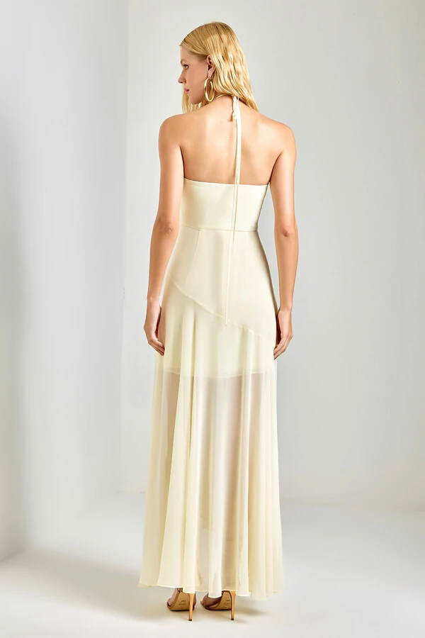 Vestido Longo Valsa das Flores - Ave Rara
