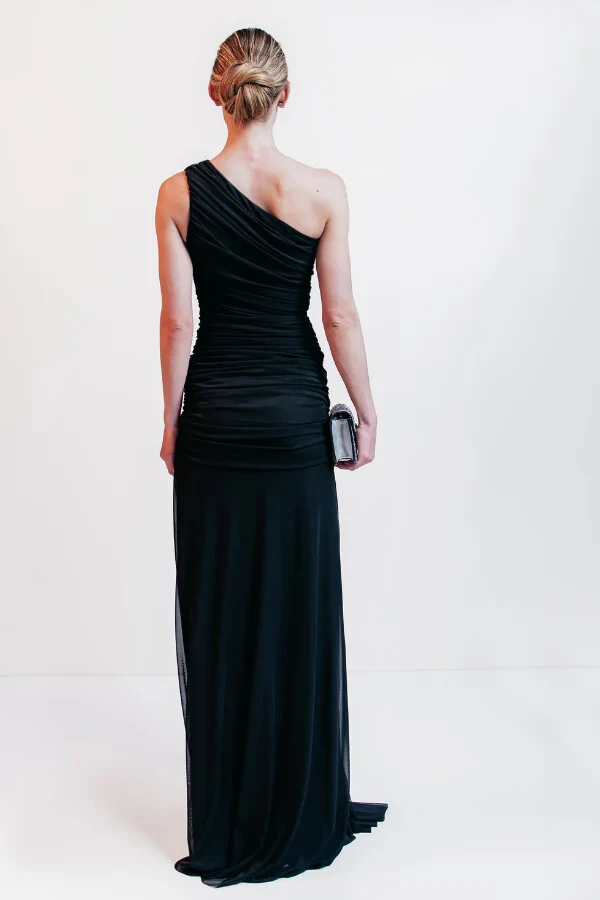 Vestido Longo Assimétrico - Unity Seven