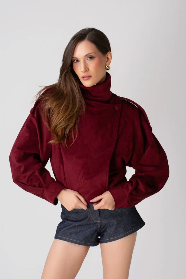 Jaqueta Aura Suede - Fernanda Nabhan