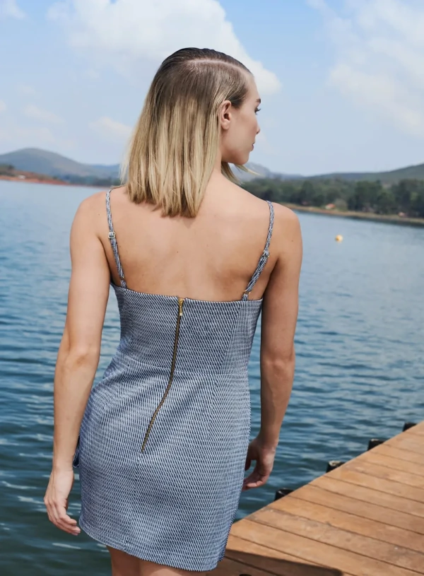 Vestido Curto Laço - Tufi Duek