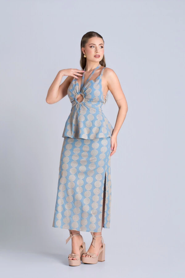 Vestido Frente Única Argola - Fernanda Nabhan