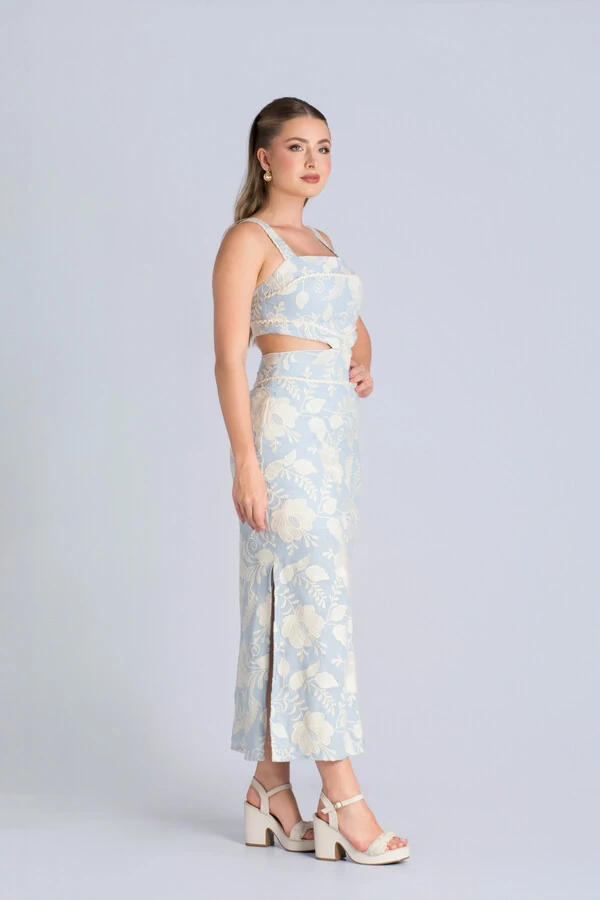 Vestido Frente Única Argola - Fernanda Nabhan